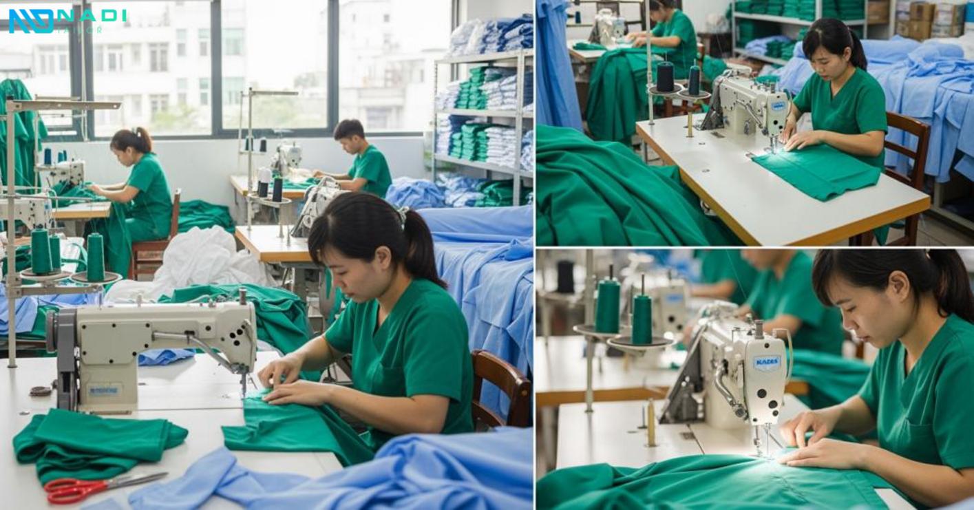 Các mẫu đồng phục phòng mổ phổ biến tại quận 6 Các mẫu đồng phục phòng mổ phổ biến tại quận 6