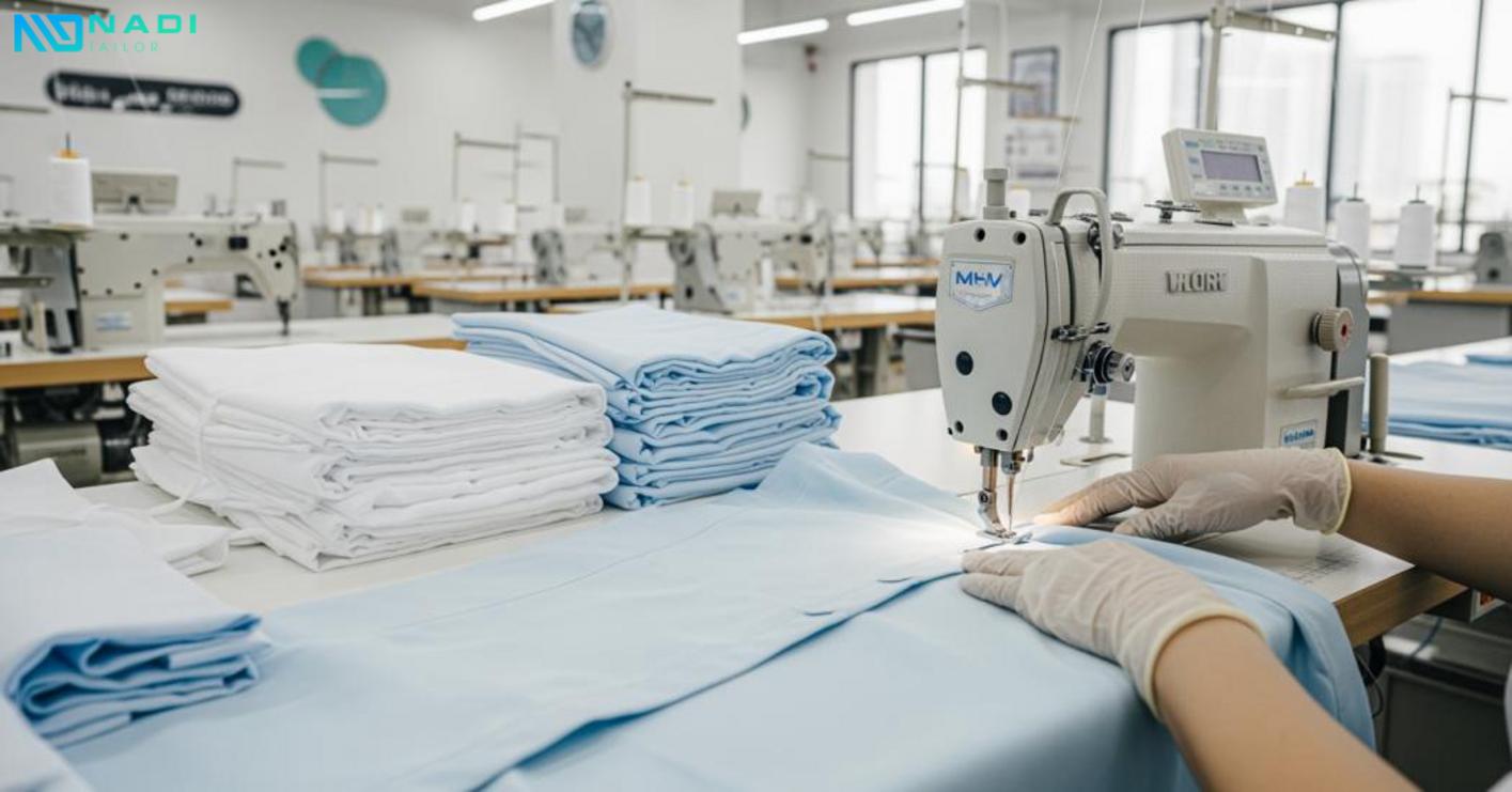 Tổng quan về xưởng may đồng phục phòng mổ tại quận 8 Tổng quan về xưởng may đồng phục phòng mổ tại quận 8