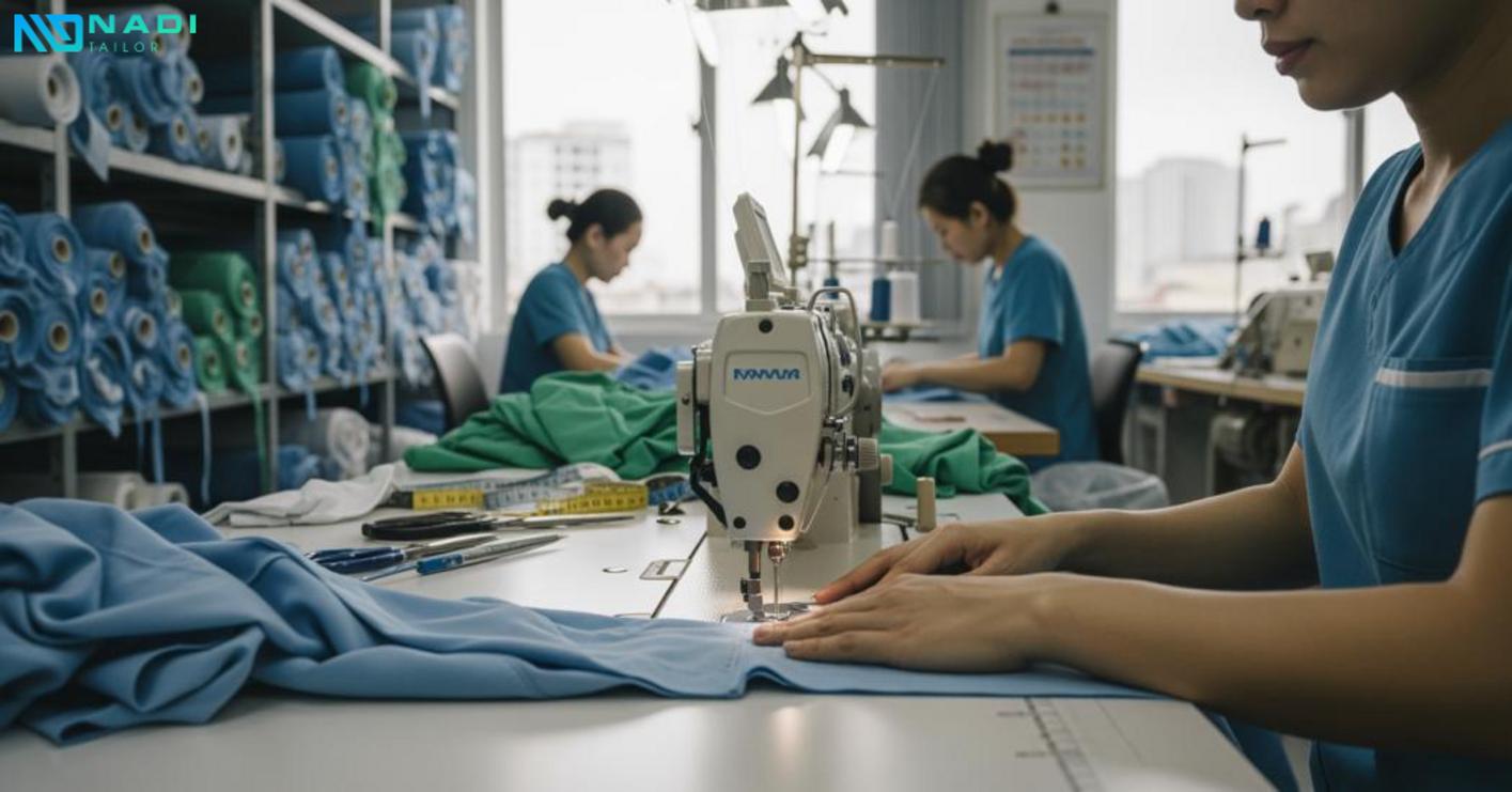 Chất liệu và thiết kế đồng phục phòng mổ phổ biến Chất liệu và thiết kế đồng phục phòng mổ phổ biến