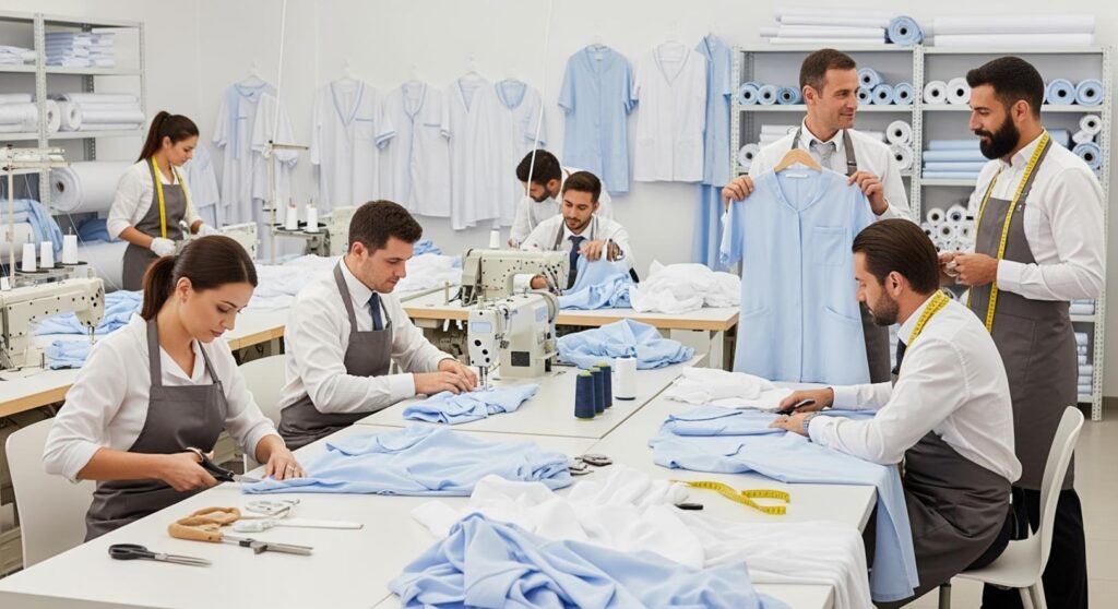 Xưởng May Đồng Phục Thẩm Mỹ Viện Tại Quận 3 Uy Tín, Chất Lượng