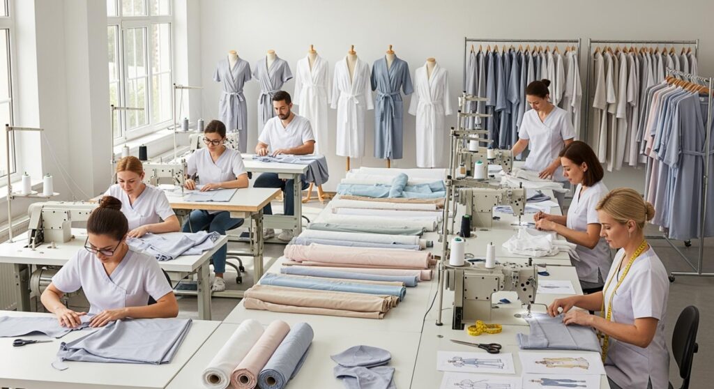 Xưởng May Đồng Phục Thẩm Mỹ Viện Tại Quận 4 Chất Lượng Cao