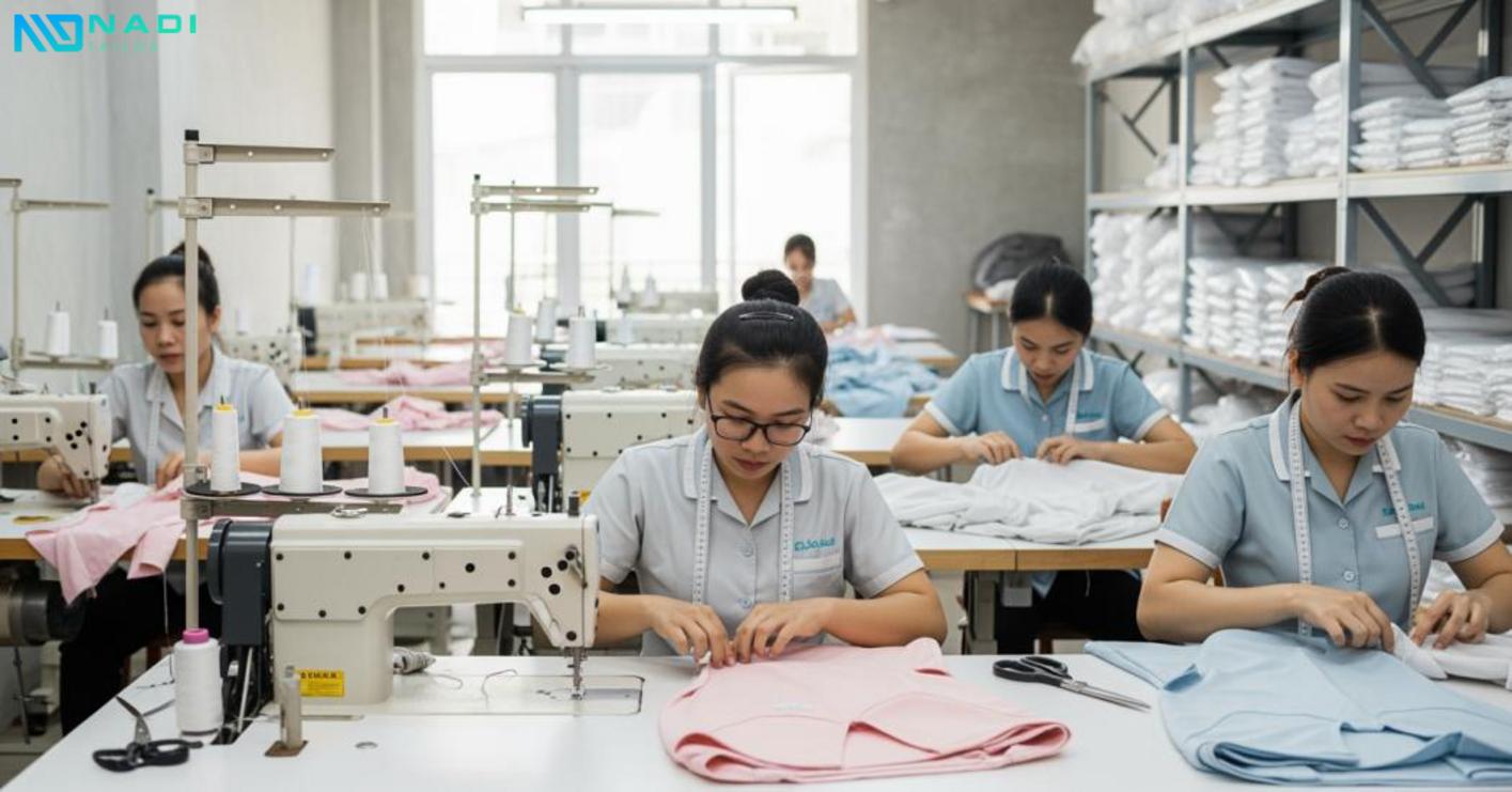 Quy trình đặt may đồng phục thẩm mỹ viện tại quận 4 Quy trình đặt may đồng phục thẩm mỹ viện tại quận 4