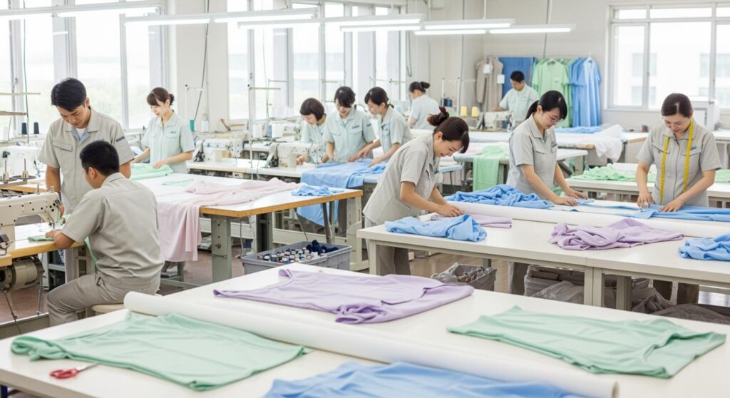 Xưởng May Đồng Phục Thẩm Mỹ Viện Tại Quận 5 Chất Lượng Cao