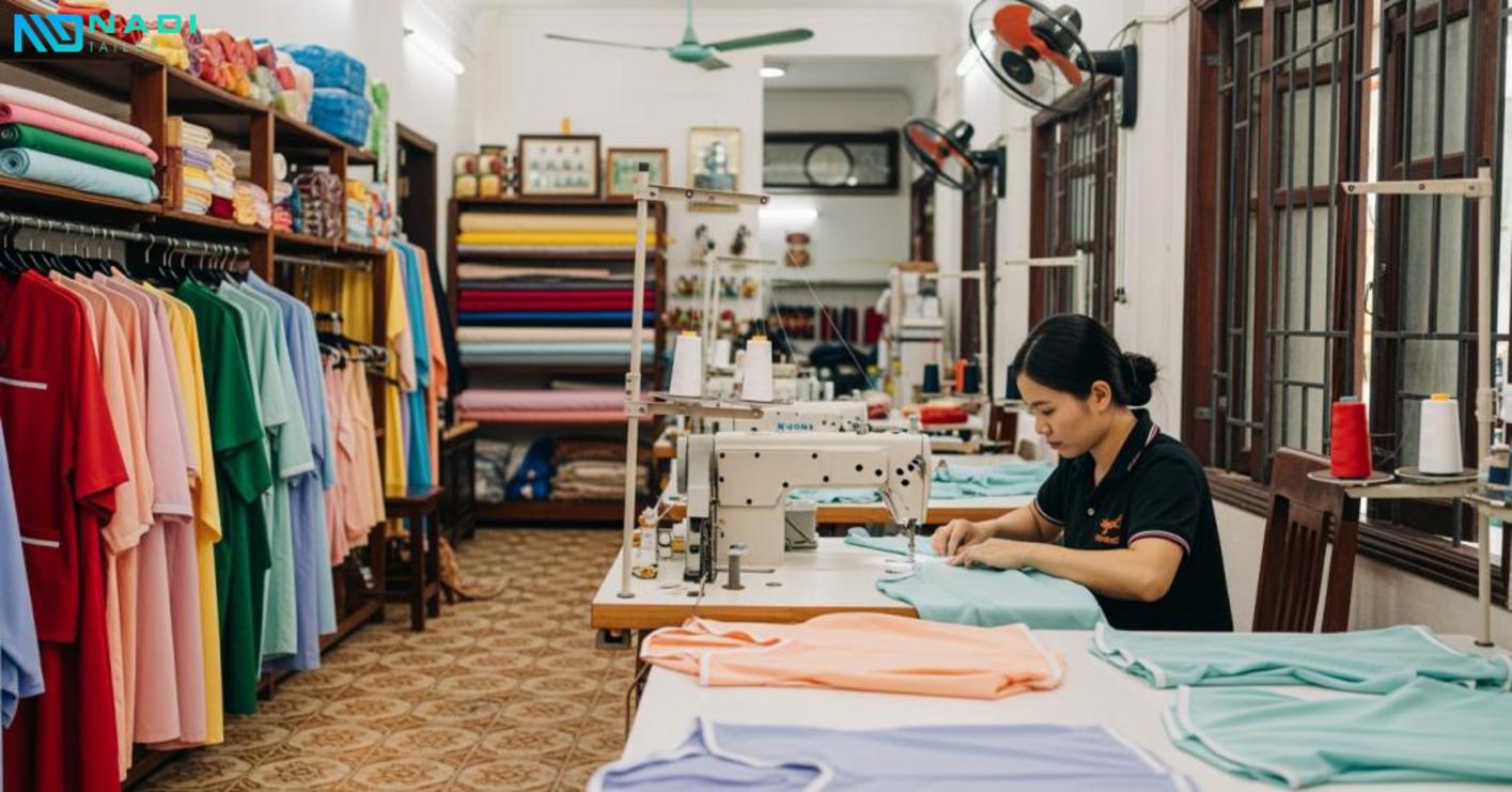 Quy trình đặt may đồng phục thẩm mỹ viện tại quận 5 Quy trình đặt may đồng phục thẩm mỹ viện tại quận 5