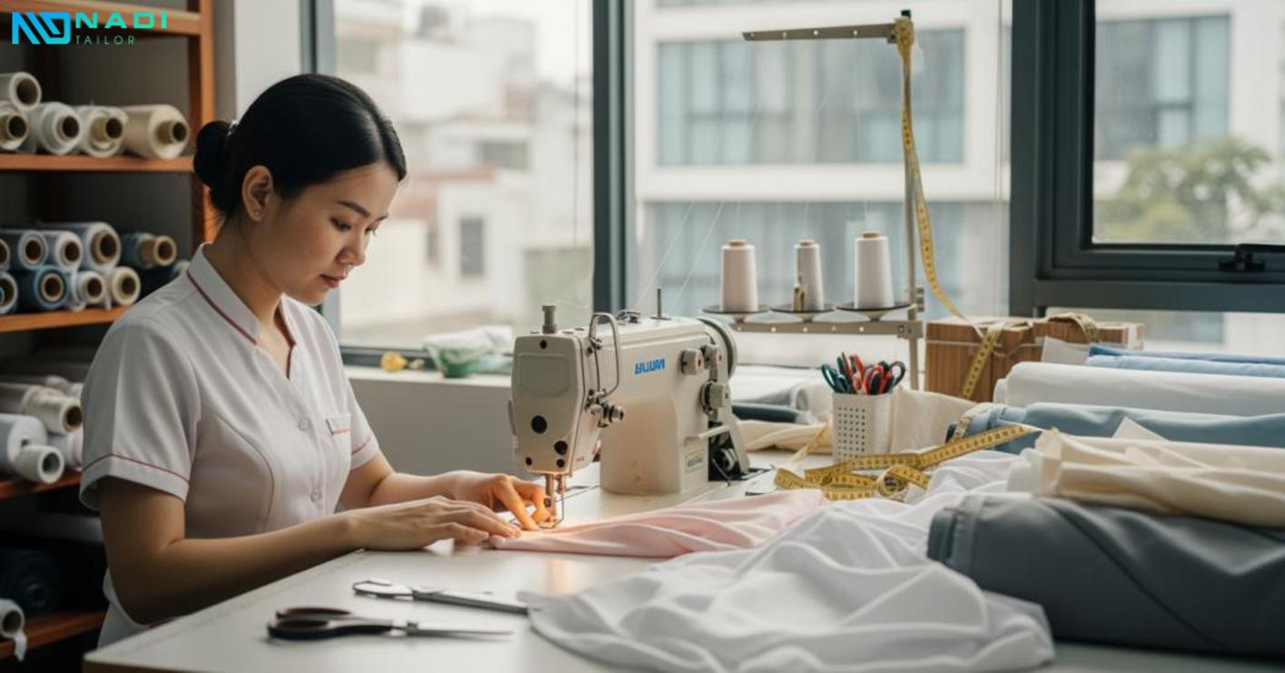 Quy trình đặt may đồng phục thẩm mỹ viện tại quận 7 Quy trình đặt may đồng phục thẩm mỹ viện tại quận 7