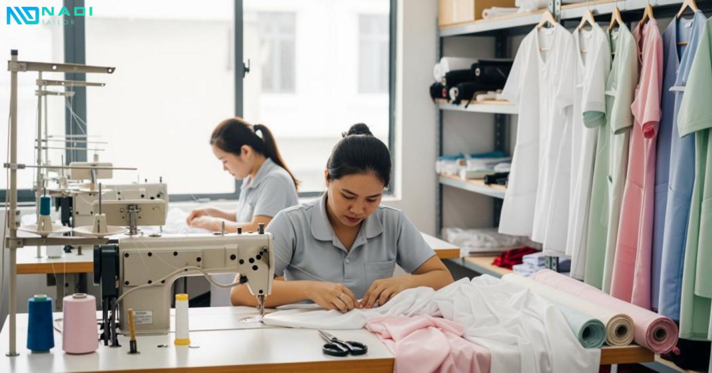 Quy trình đặt may đồng phục tại quận 8 Quy trình đặt may đồng phục tại quận 8