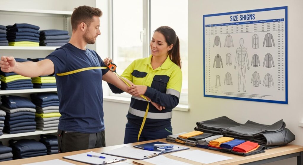 Cách Đo Size Quần Áo Bhld Chuẩn Cùng Bảng Size Đồng Phục