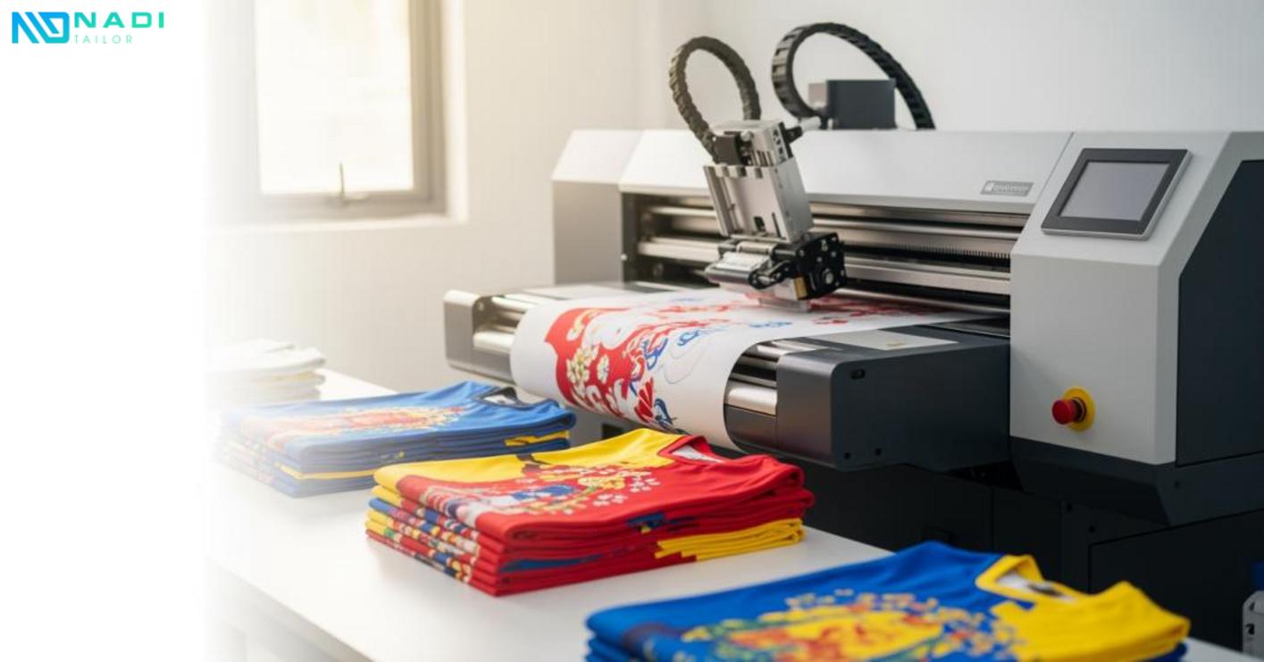 Lựa chọn chất liệu và công nghệ in phù hợp cho đặt in áo thun theo yêu cầu