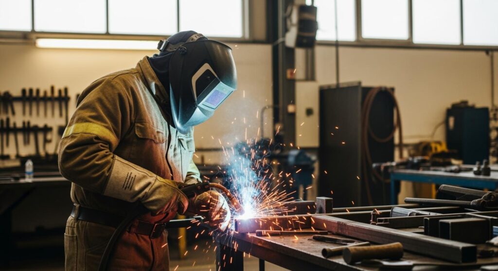 Quần Áo Bảo Hộ Thợ Hàn Chất Lượng Cao Chống Cháy