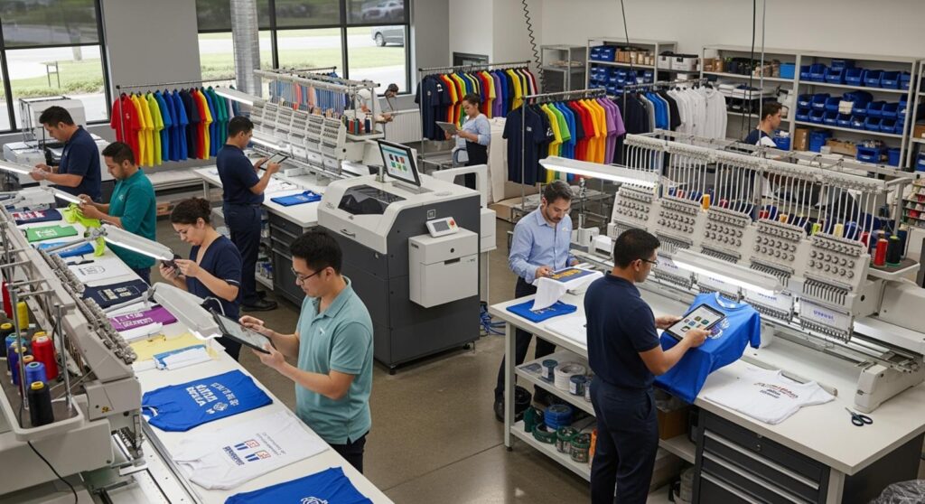 Xưởng In Áo Polo Theo Yêu Cầu Chất Lượng, Đồng Phục Chuyên Nghiệp