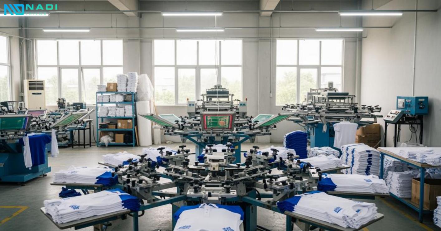 Lợi ích nổi bật của áo polo theo yêu cầu trong xưởng in áo polo theo yêu cầu