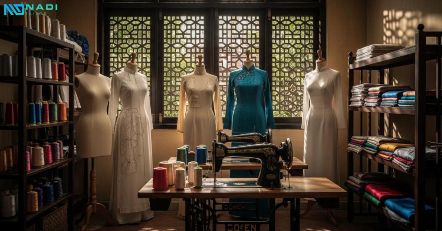 Các đơn vị cần áo dài đồng phục ngày càng tìm xưởng may lô lớn uy tín