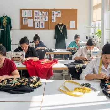 Xưởng May Áo Dài Truyền Thống Cách Tân Chất Lượng Uy Tín