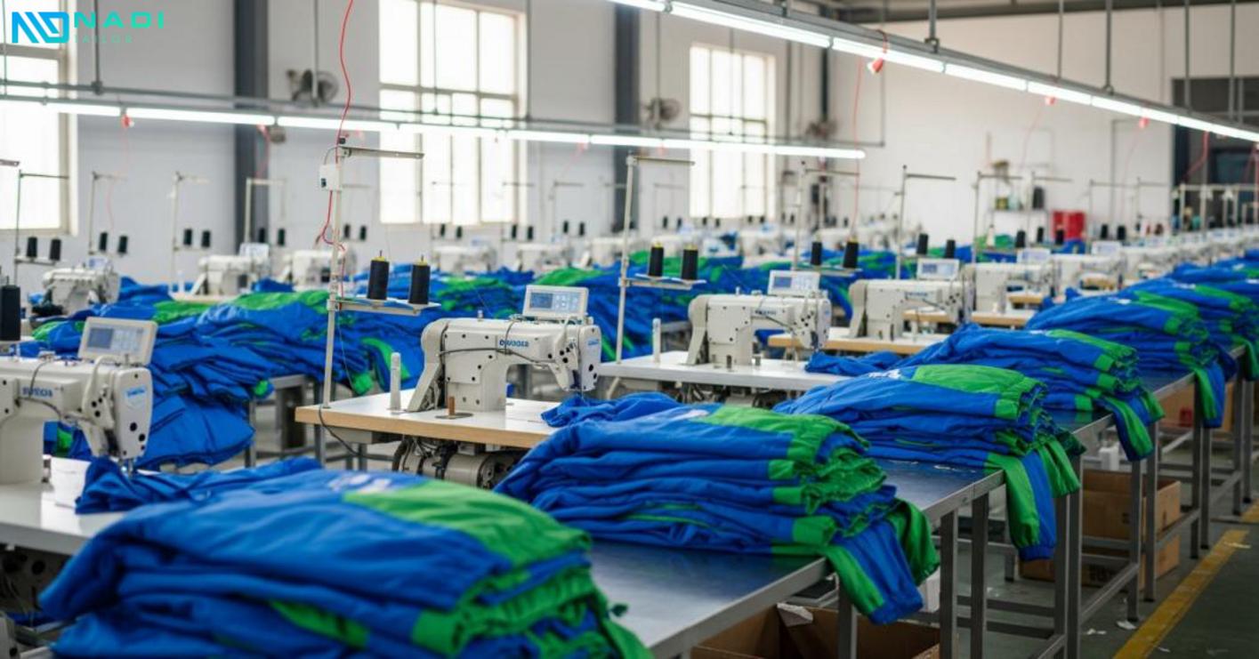 Một xưởng may áo gió đạt chuẩn cần chú trọng chất liệu, tay nghề và quy trình kiểm định Một xưởng may áo gió đạt chuẩn cần chú trọng chất liệu, tay nghề và quy trình kiểm định