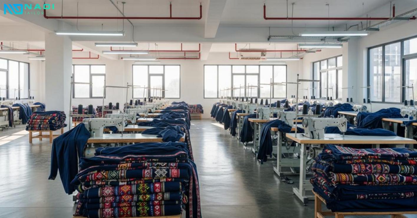 Doanh nghiệp cần chọn xưởng uy tín để đảm bảo chất lượng áo khoác ổn định