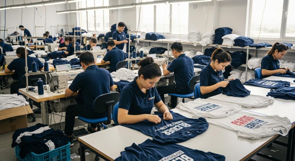 Xưởng May Áo Thun Đồng Phục Giá Rẻ Kiểm Tra Uy Tín Xác Định Nhu Cầu