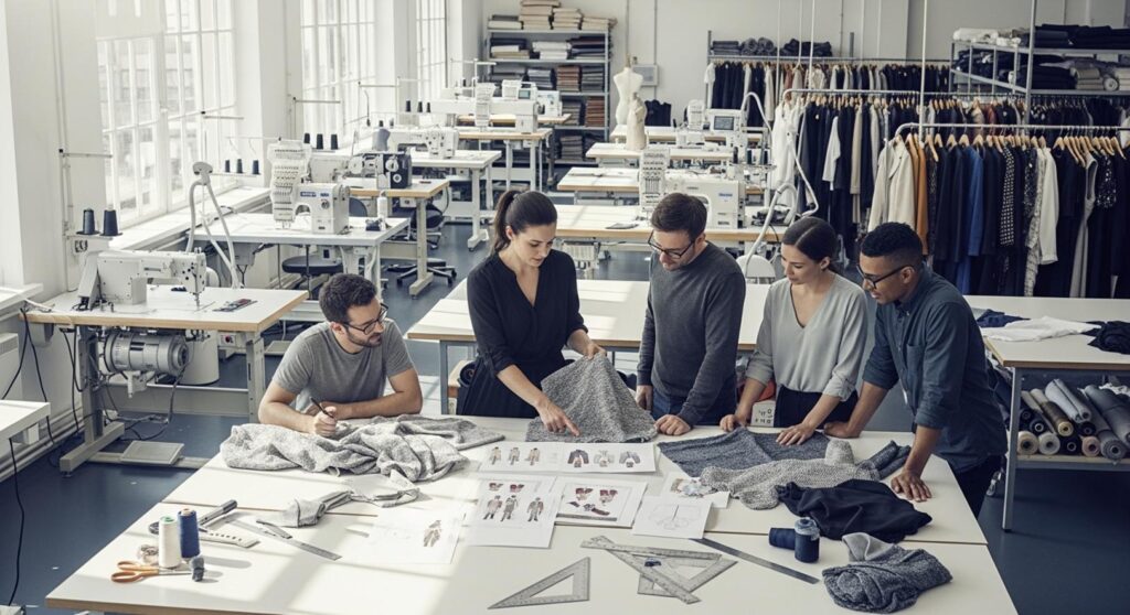 Xưởng May Quần Áo Thiết Kế Số Lượng Ít Theo Yêu Cầu