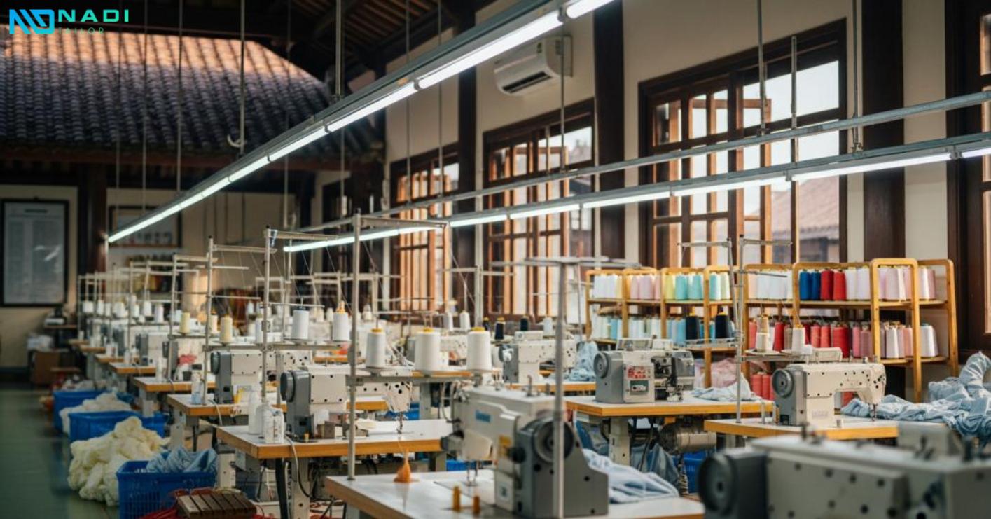 Kiểm định kỹ lưỡng từng công đoạn bảo đảm trang phục trẻ em đạt độ bền và thẩm mỹ Kiểm định kỹ lưỡng từng công đoạn bảo đảm trang phục trẻ em đạt độ bền và thẩm mỹ