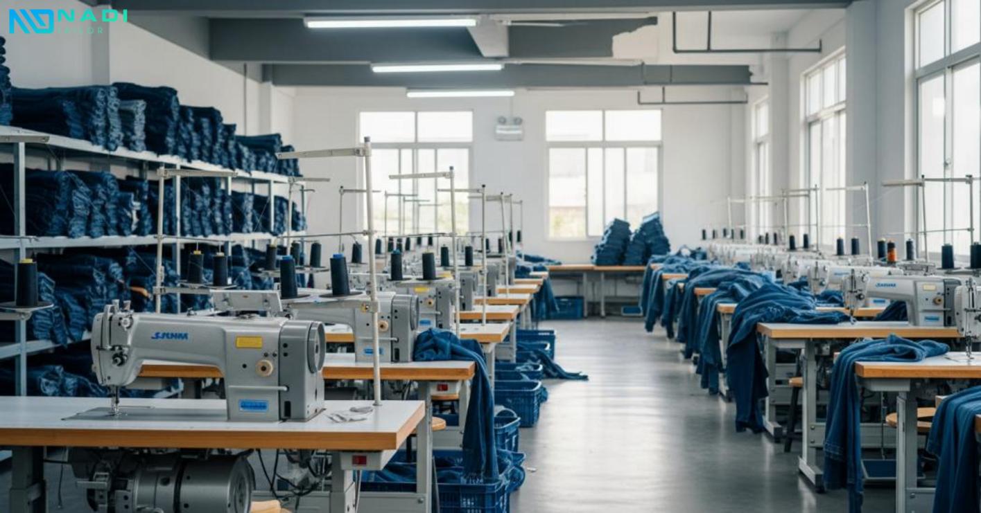 Lựa chọn đúng xưởng may jean giúp thương hiệu kiểm soát chất lượng và tối ưu sản xuất Lựa chọn đúng xưởng may jean giúp thương hiệu kiểm soát chất lượng và tối ưu sản xuất