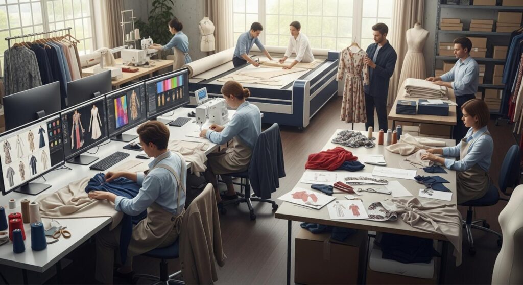 Xưởng May Thời Trang Thiết Kế Gửi Mẫu, Báo Giá & Sản Xuất Mẫu Thử